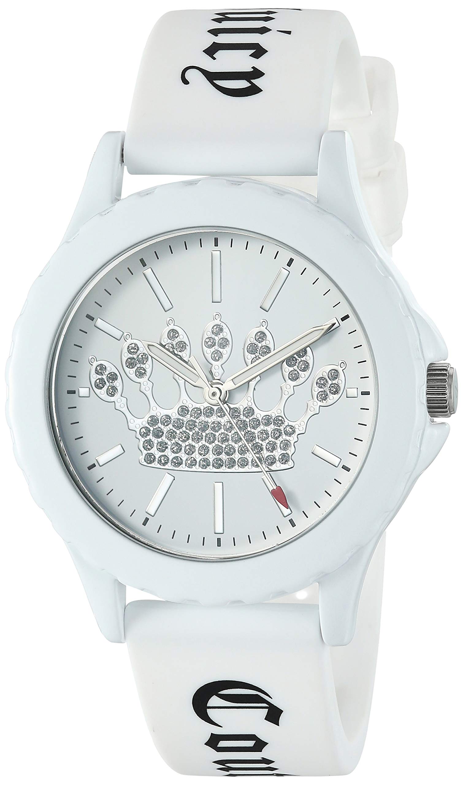 Juicy Couture Black Label Women's  Glitter Accented Strap Watch