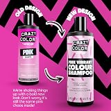 Crazy Color Vegan Pink Shampoo 250ml - Maintain Refresh Colour Protect Sulphate view 5