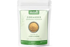 AEJESOP Organic Coriander (Dhania) Powder, Organic Spices, 3.5oz(100 g)