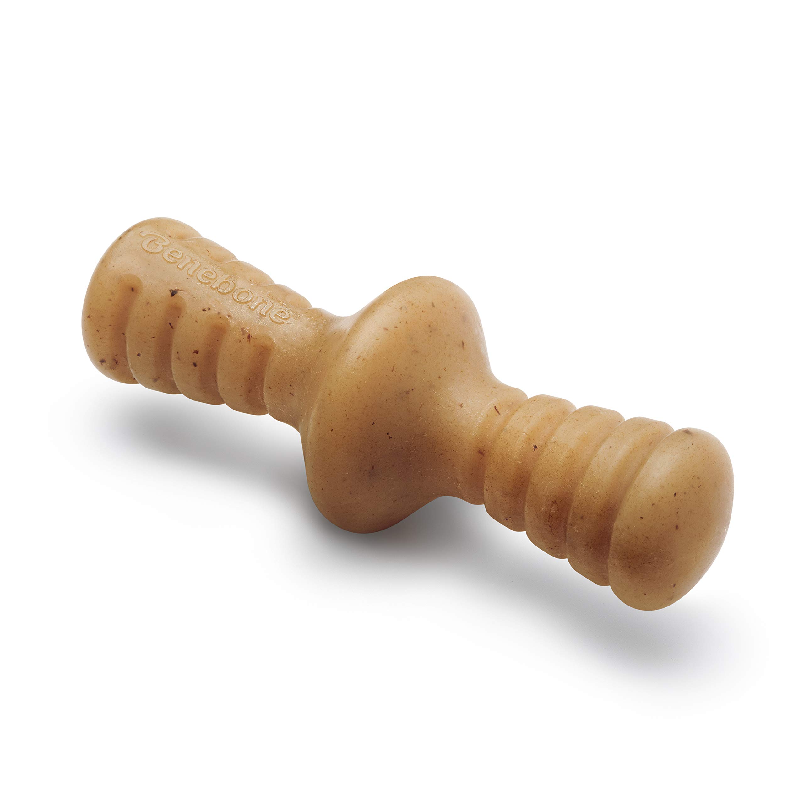 Benebone Zaggler Indestructible Rolling Dog Chew Toy for Aggressive Chewers, Long Lasting Tough Boredom Breaker for Dogs, Real Chicken Flavour, For Small Dogs, Made in the USA