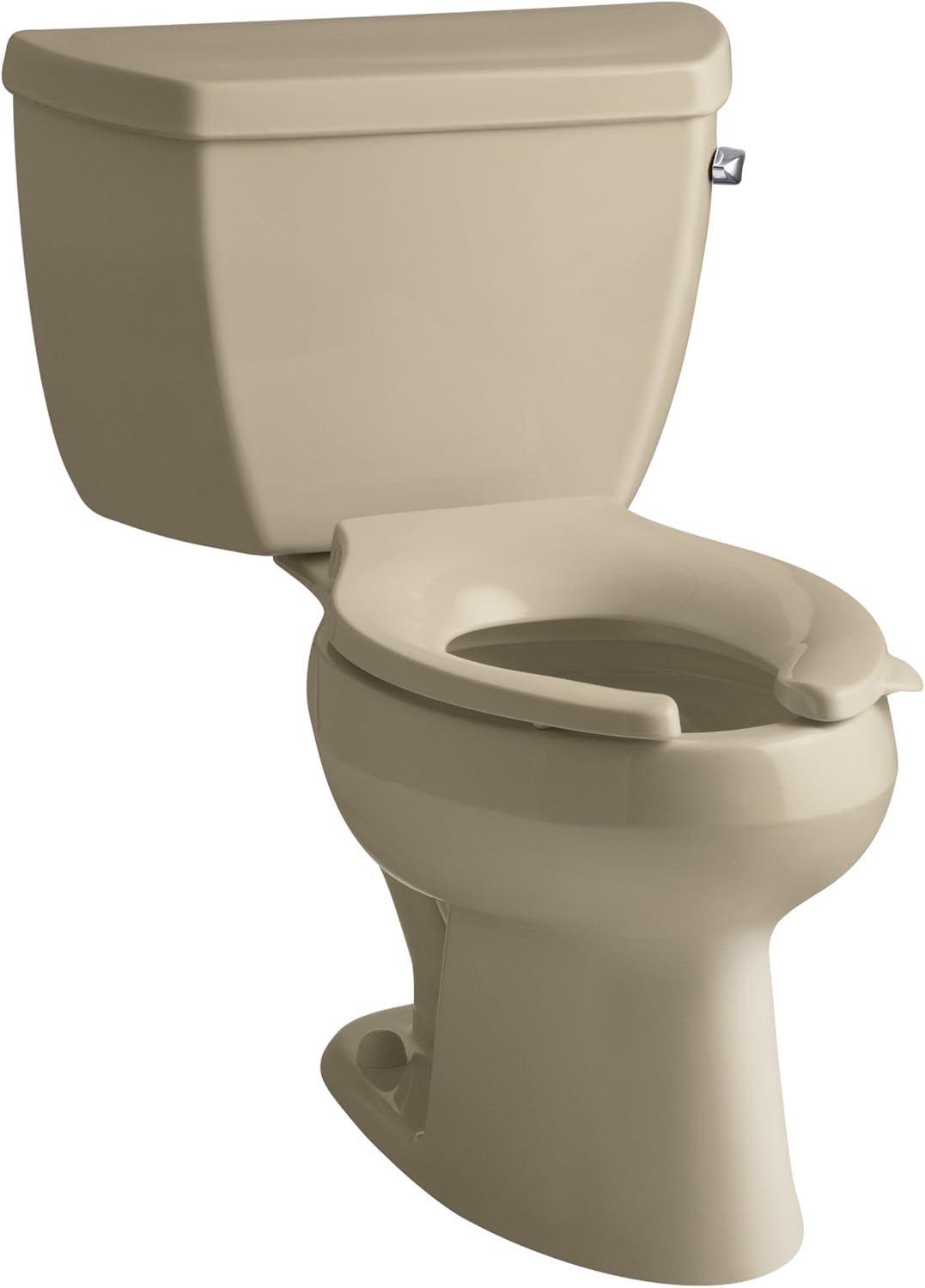 Kohler K3531RA33 Wellworth Pressure Lite Elongated 1.0 gpf Toilet