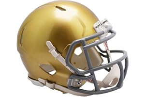 Notre Dame Fighting Irish Collegiate Riddell Speed Replica Mini Helmet - Green Gridiron