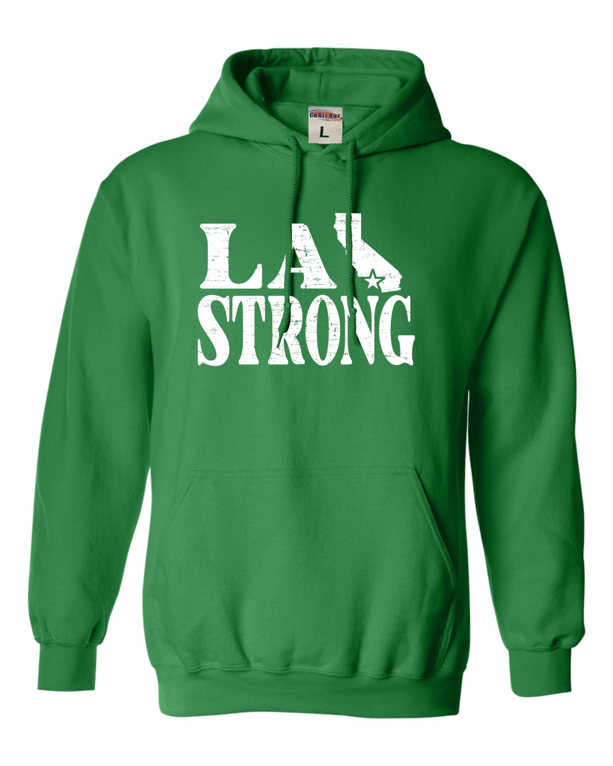 Go All Out 3X-Large Irish Green Mens LA Strong Los