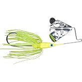 Strike King Mini Pro Buzz Buzzbait Fishing Lure, 1/8 oz, Dual Prop