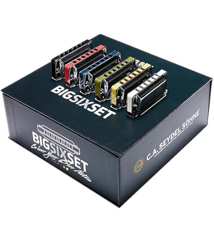 Amazon.com: SEYDEL Blues SESSION STEEL Harmonica A : Musical