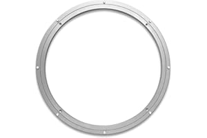 TROOPS BBQ Lazy Susan Turntable Ring - Heavy-Duty Aluminum Lazy Susan Bearing Hardware Single-Row Ball Bearings for Heavy Loads (300 lbs. Capacity) - 24 Inches