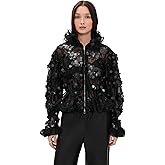 AKNVAS Women's Sofie Sequin Lace Jacket
