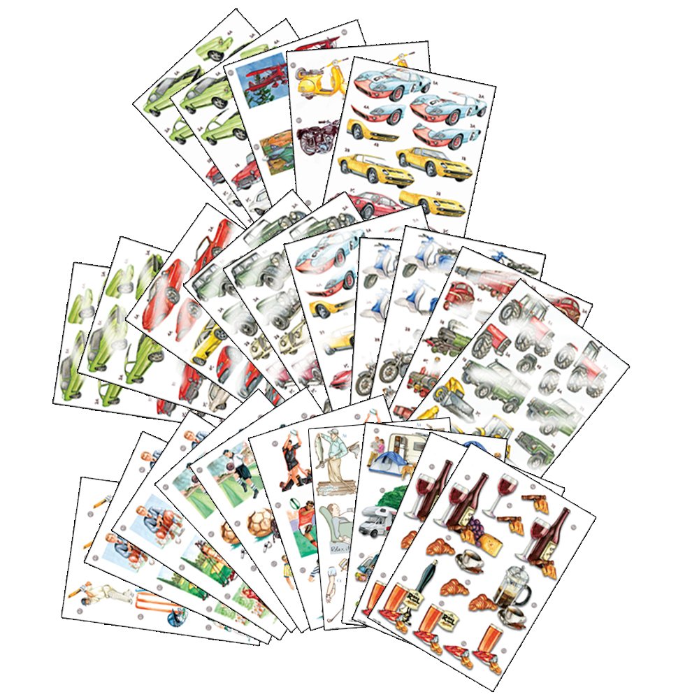 Craft UK 2244 Male Decoupage Kit