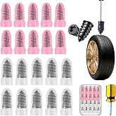 Kit Tappi Per Pneumatici 60 Pezzi Con Cacciavite &ndash; Riparazione Auto Fai Da Te &ndash; Modello 2026