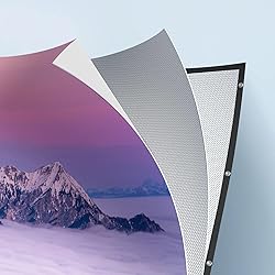 Aurzen Portable Outdoor Projector Screen with