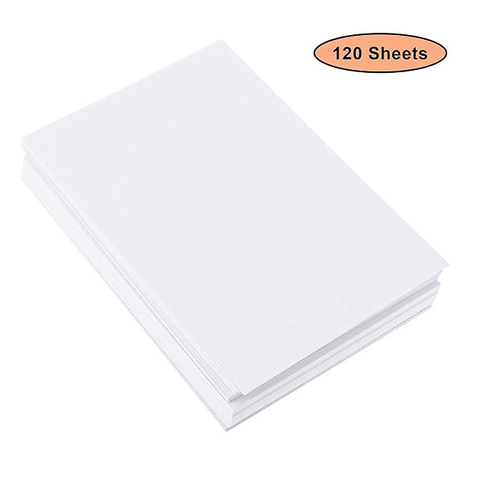 BELLE VOUS 120 Blatt Aquarellpapier A4 - Wasserfarben Papier - 200g Kaltgepresst Baumwolle weiß Papier - Zeichenpapier Perfek