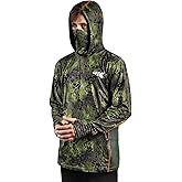 KastKing Men's Hoodie Shirt UPF 50 Long Sleeve Fishing Shirt UV Protection Shirt