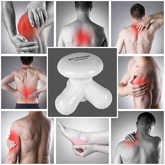 Mini masażer ręczny ładowalny masażer wibracyjny do szyi ...