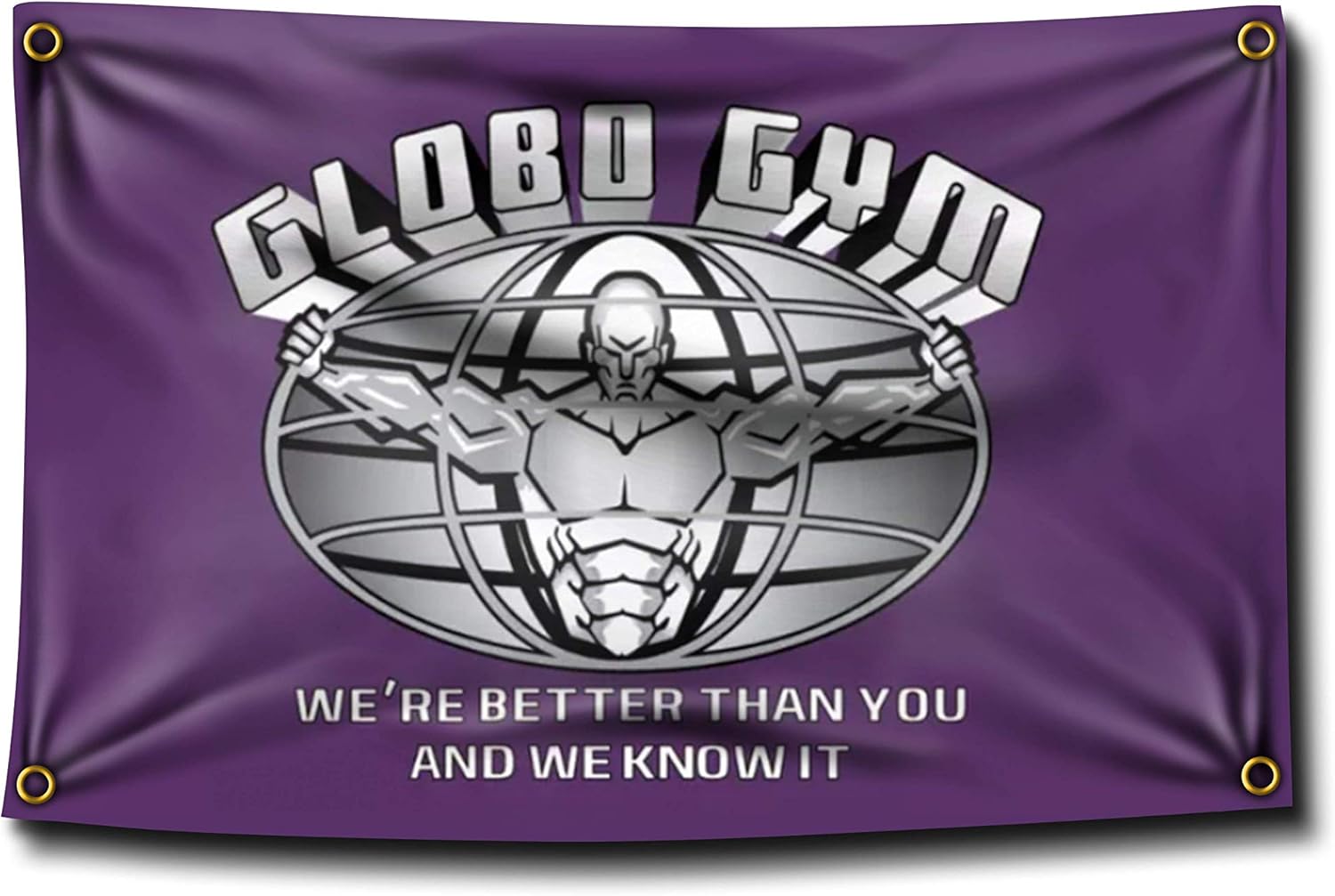 Banger Globo Gym Dodgeball Flag Banner College Dorm Frat