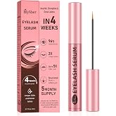 Eyelash Growth Serum with Peptide &amp; 7 Botanicals, Lash Growth Serum to Boost Lash Fullness &amp; Thickness, Vegan Formula &amp; Gentle for Sensitive Eyes 5mL