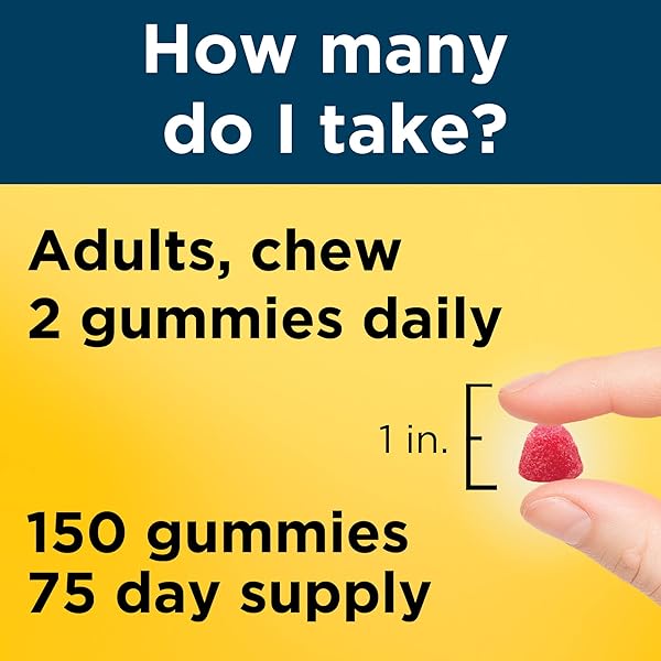 NATURE MADE MULTIVITAMIN FOR HIM WITH OMEGA-3, MENS MULTIVITAMINS FOR DAILY NUTRITIONAL SUPPORT, MULTIVITAMIN FOR MEN, 150 GUMMY VITAMINS AND MINERALS, 75 DAY SUPPLY
