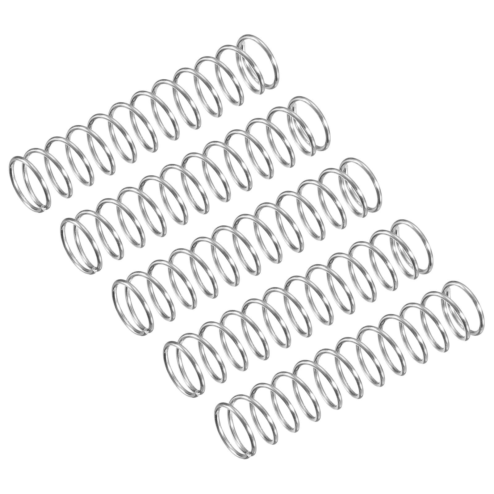 uxcell Compression Spring, 5Pcs 304 Stainless
