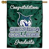Georgia College Bobcats Graduation Gift Banner Flag