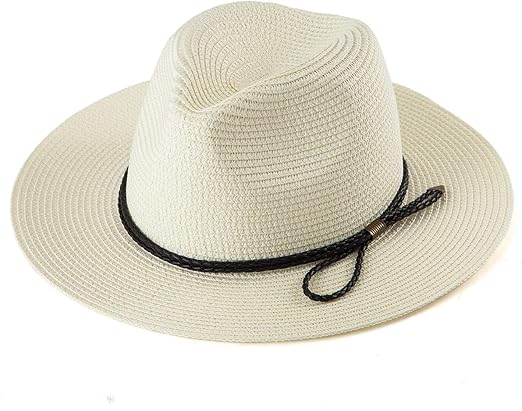 white wide brim hat mens