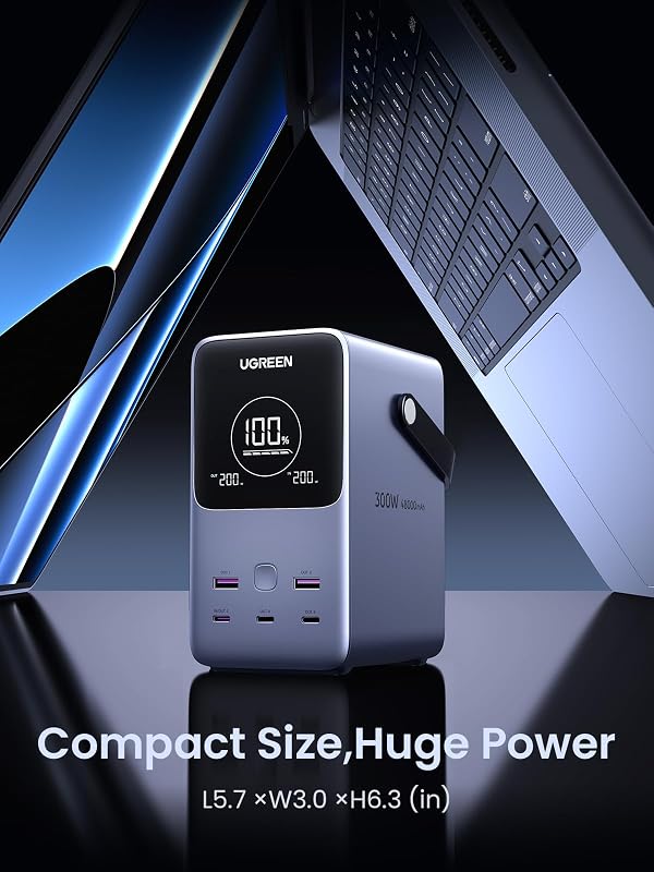 Power Bank Ugreen 300W 48000mAh carga rápida portátil — Foto 6 von 8