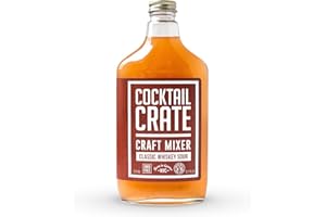 Cocktail Crate, Craft Cocktail Mixer, Classic Whiskey Sour, 12.7 Fl Oz
