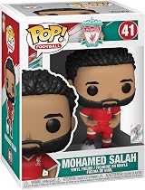 Funko POP! Football Liverpool Mohamed Salah Vinyl Figure 3.75in view 1