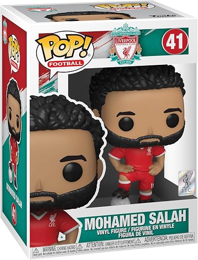 Funko POP! Football Liverpool Mohamed Salah Vinyl Figure 3.75in