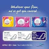 Lil-Lets Super Soft Night Pads 320mm Ultra Thin with Wings Unscented 80 Count view 5