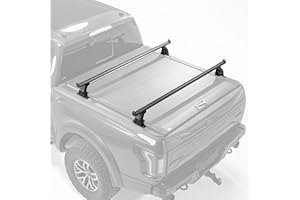 YACUTA Adjustable Truck Bed Rack Cross Bars,Compatible with Full-Size Trucks with Retractable Hard Tonneau Covers|Length 71"|2PCs