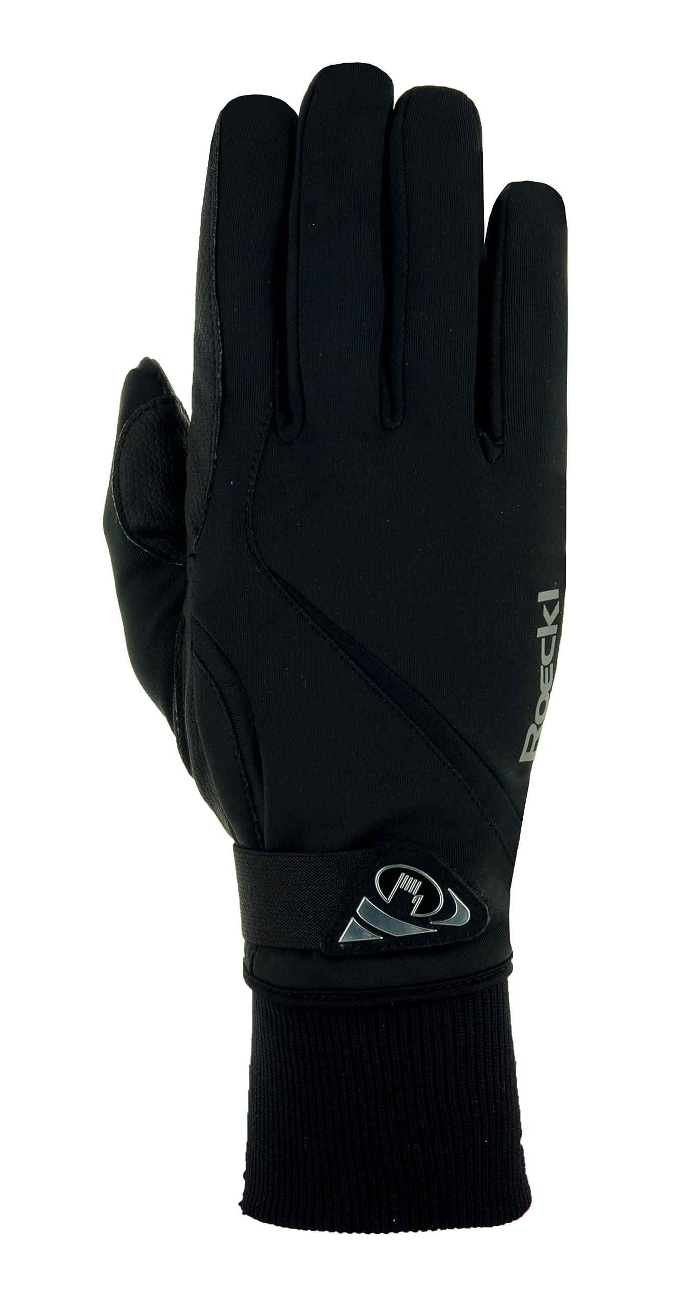 Roeckl Sports equestrian gloves WISMAR, winter riding glove, black 6,5