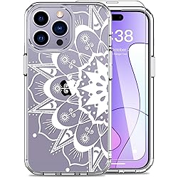LUHOURI for iPhone 15 Pro Max Case with Screen
