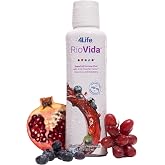 4Life Transfer Factor RioVida Superfruit Juice Immune Shot with Acai, 18 oz | Supports Immune System &amp; Overall Health, Pomegranate, Blueberry, Elderberry, Aronia, Maqui, Vitamin C, Daily Energy Nutrition