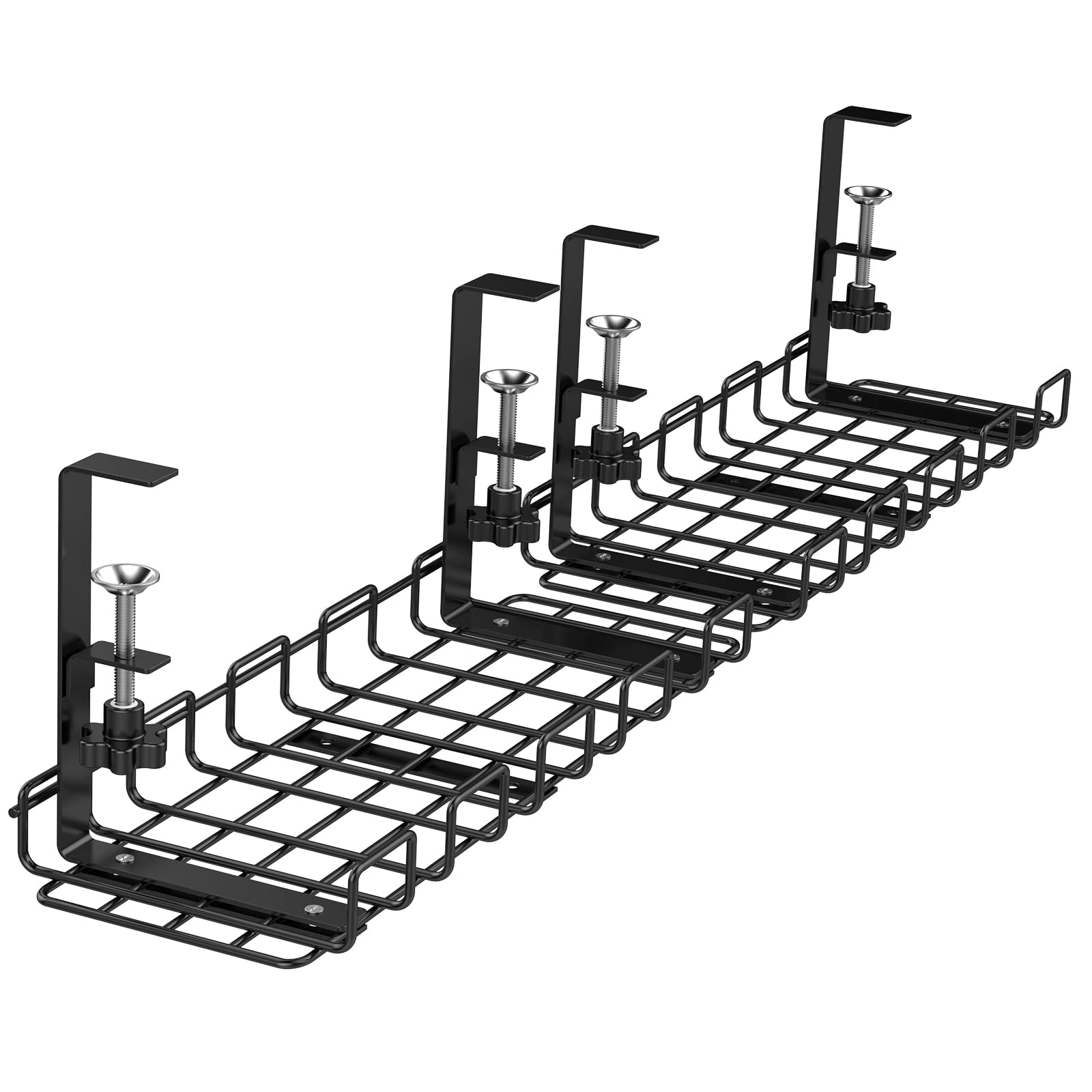 Mua Cable Management Under Desk 2 Pack,Under Desk Cable Organizers for