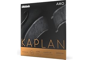 D'Addario Kaplan Amo Viola Strings - Full Set - KA410 LM - Viola Strings - Long Scale, Medium Tension