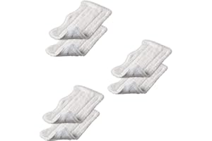 eoocvt 6pcs Microfiber Replacement Cleaning Steam Mop Pads for Shark Steam Mop S3101 S3202 S3250 S3251 Spray Mops Pad