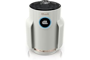 Shark Le purificateur d'air NeverChange Compact Pro Durable HEPA dépassant la filtration capture les squames d'animaux, la po