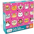 Chuckle & Roar Educational Jigsaw 100 PC Puzzle Cool Cats Edition