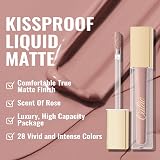 Oulac Nude Lipstick Matte Pink Long Lasting Lip Stain 4.5ml M19 Vegan view 6