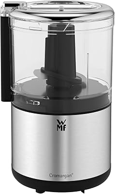 Kitchenminis - Mini Chopper Chopper, 65 W, Aço Inoxidável, Duas lâminas com tecnologia Perfect Cut, recipiente Tritan de 0,3 litros, com bloqueio de segurança especial, livre de BPA