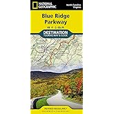 Blue Ridge Parkway Map (National Geographic Destination Map)