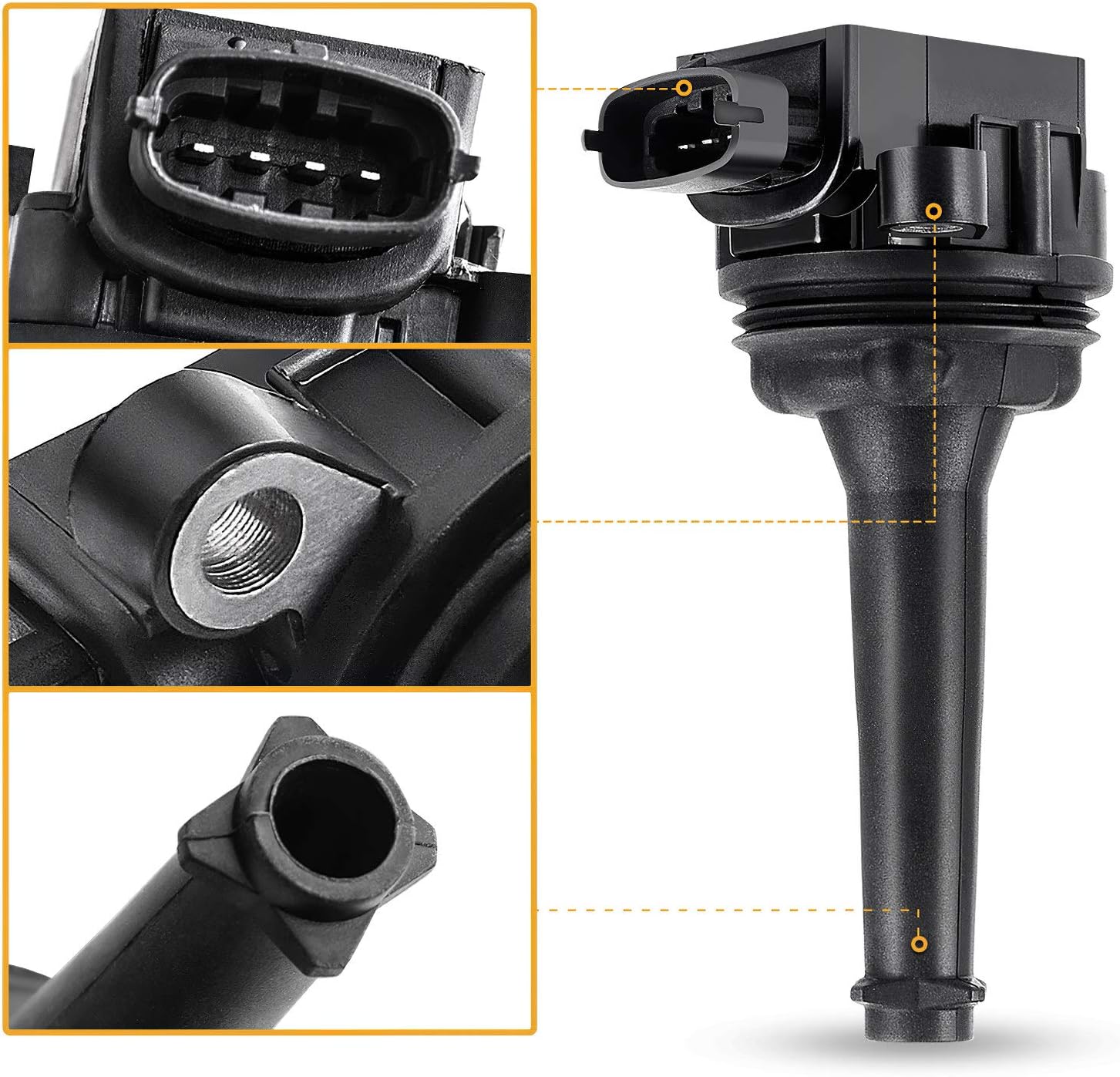 Coils Ignition Parts L5 2.3L 2.4L 2.5L Ignition Coils 5-Pack 