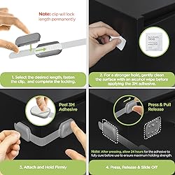 Baby Proofing Child Safety Locks (8 Pack) by Skyla