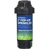 Orbit 54534 Professioneller Versenkregner - 5,1 Cm Pop-Up, Mit Halbmuster-Düse Für Präzise Gartenbewässerung