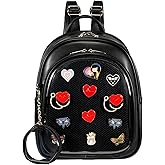 CHERRY SAUCE Kawaii Backpack PU Leather Ita Bag Aesthetic Cute Purse Pin Display