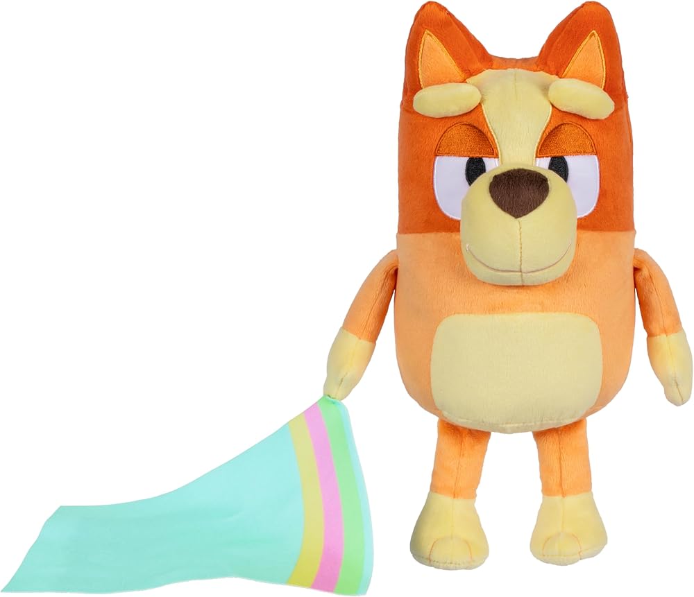 Bluey Sleepy Time Bingo 13 Inch Plush Talks & Sings With Blanket