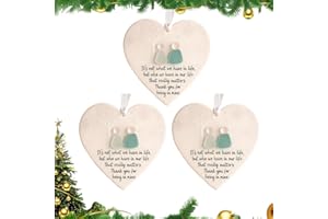 Heart Shaped Sea Glass Friendship Decor, 2026 New Friendship Sea Glass Christmas Ornament, Heart Shaped Sea Glass Ornament, S