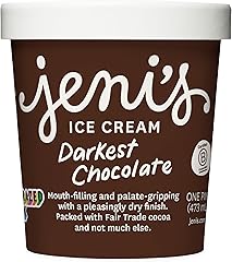 Jeni's Splendid Ice Creams Darkest Chocolate Ice Cream, 16 oz (Frozen)