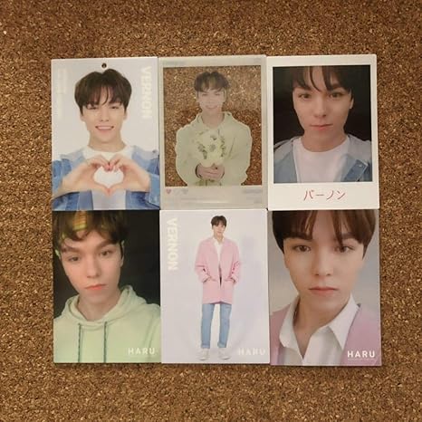 Amazon Co Jp Seventeen セブチ Haru Hana ツアー グッズ トレーディングカード トレカ バーノン Vernon 6枚セット ホビー 通販