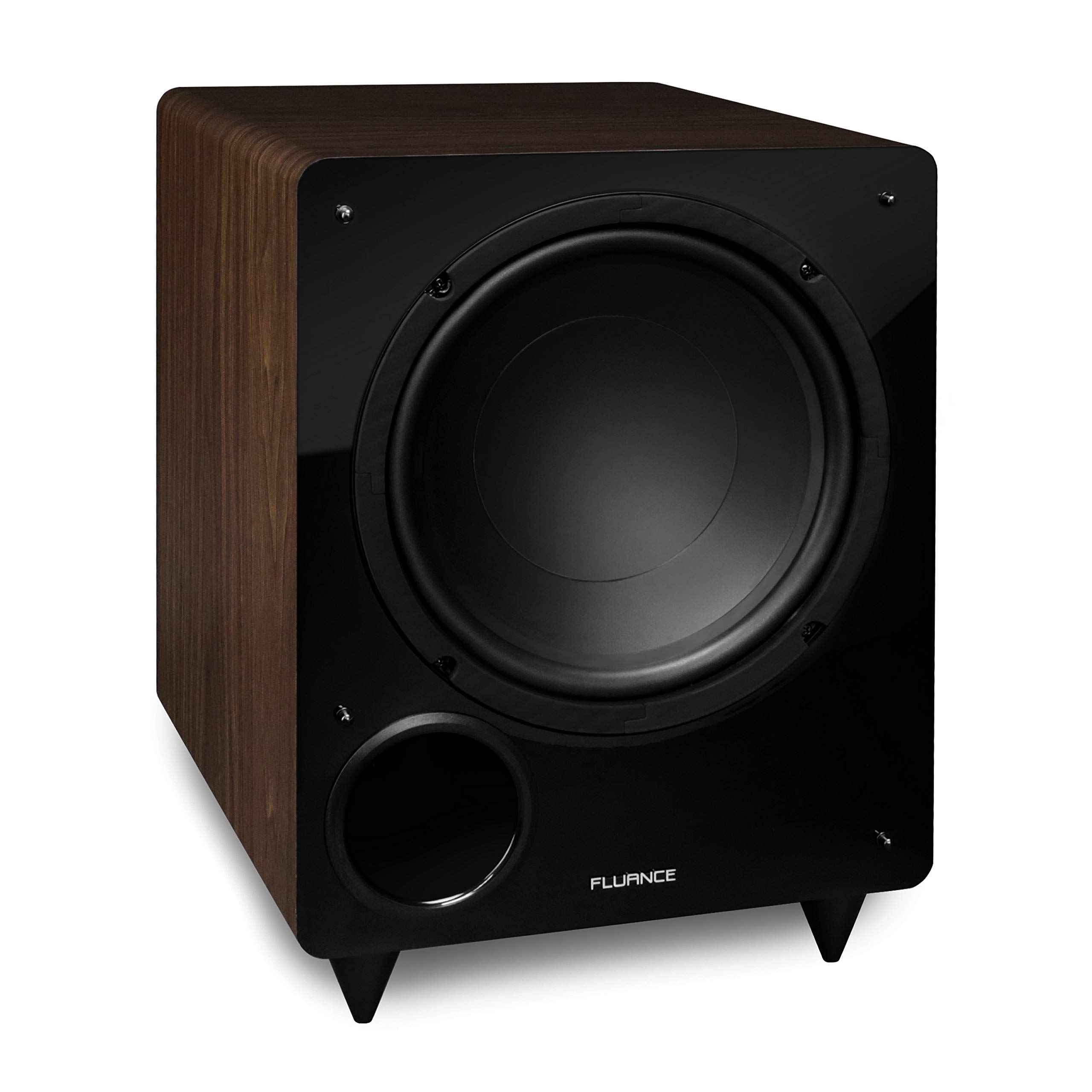 Fluance Elite High Definition Surround Sound Home Theater 5.1 Channel Speaker System Including Three-Way Floorstanding, Center Channel, Rear Surround Speakers and a DB10 Subwoofer - Walnut (SX51WR)