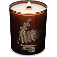 Hemlock Park Classic Wick Candle Handcrafted with Natural Coconut Wax and Essential Oils (Amber & Gold 7.2 oz, Frankincense)